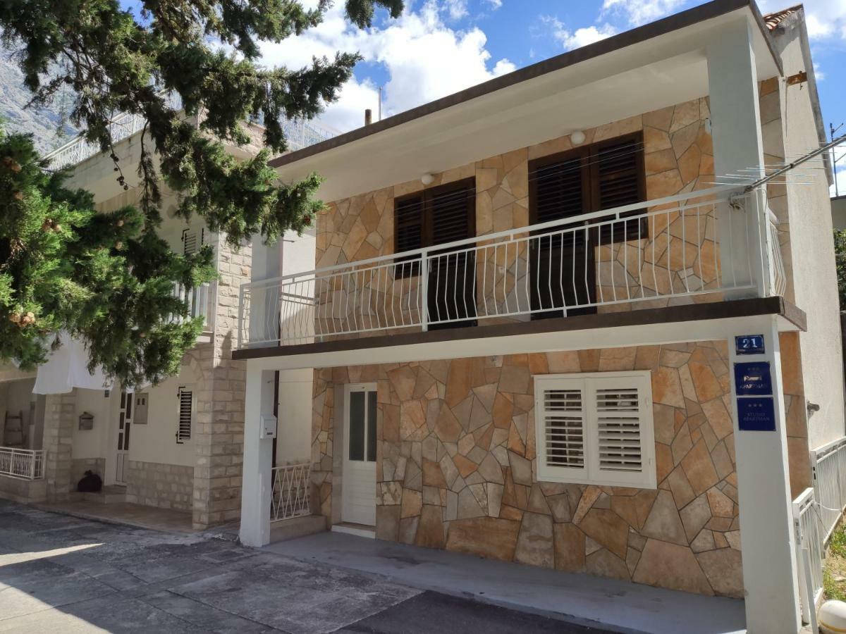 Apartment Zauhar Baška Voda المظهر الخارجي الصورة